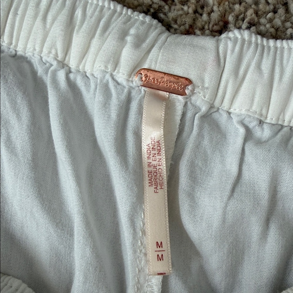 Free People White Pants - Picture 2 of 7